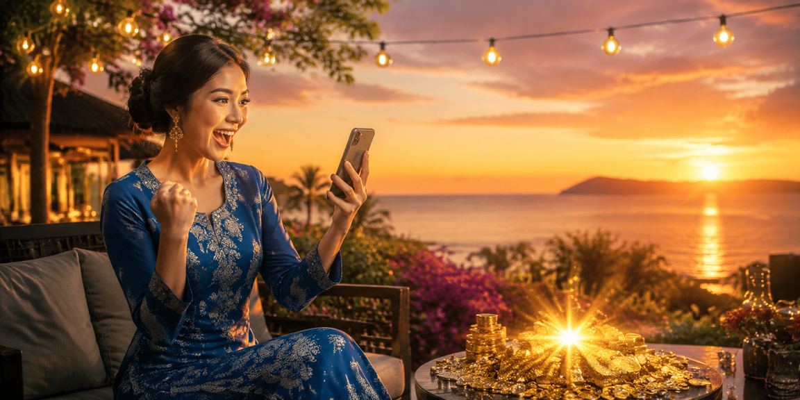 Deposit dan permainan dalam talian bergaya Melayu di Kota Kinabalu